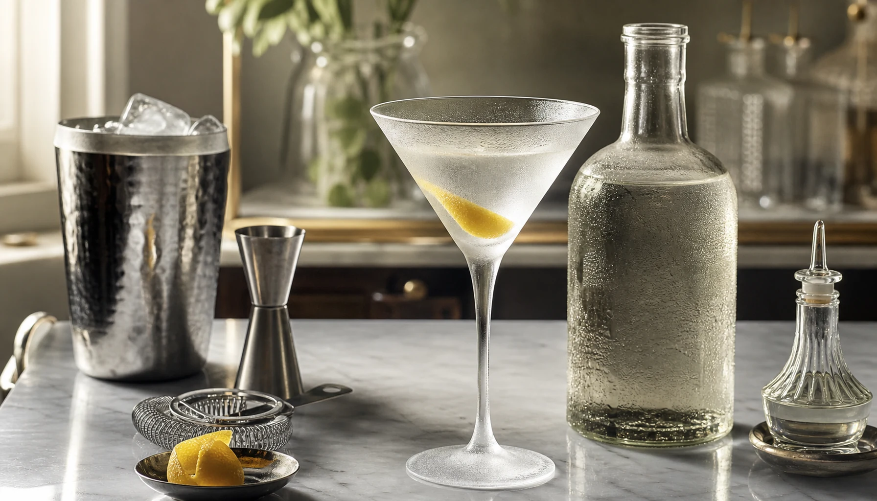 Freezer Martinis: The At-Home Batch Cocktail Ritual