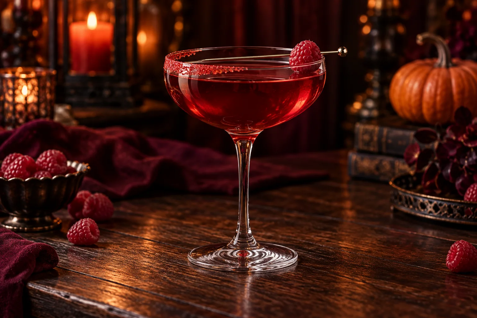 Vampire's Kiss Cocktail: Easy Halloween Vodka Recipe